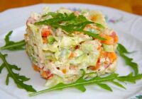 Diētiski krabju salāti – ideāls ēdiens svētku galdam!
