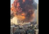 NEREDZĒTI VIDEO: Libānas galvaspilsētā eksplozija, daudzi ievainotie